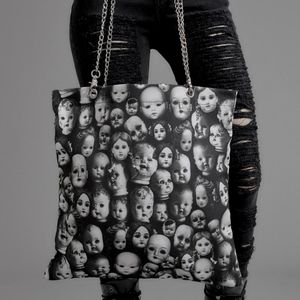 bag of doll heads